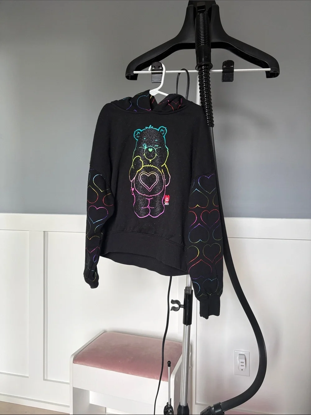 Justice Care Bears hoodie for kids
